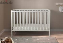 baby bed with mattress from ikea 0