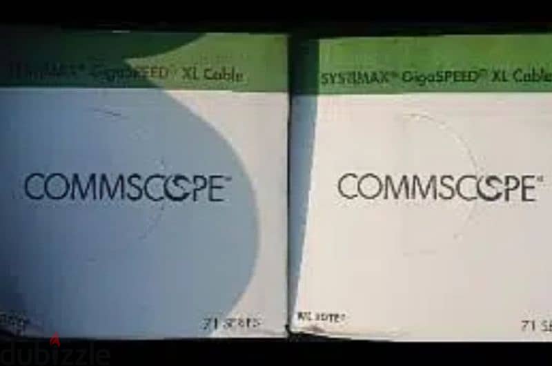 كابلات انترنت Comscope systemax UTP CAT6 2