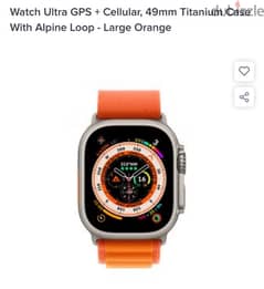 apple watche Ultra 1 0