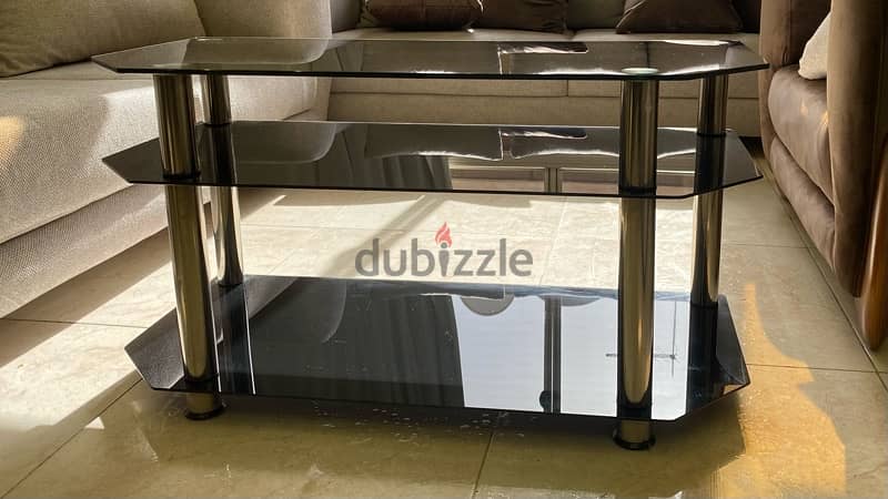 Glass Tv table 2