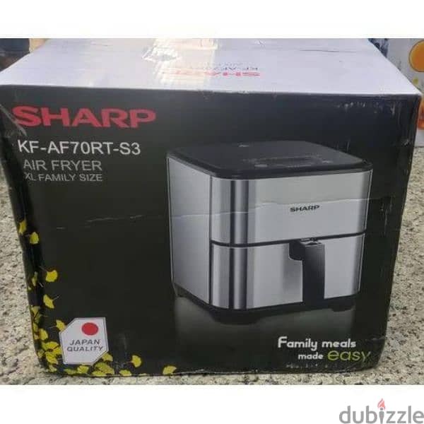 Sharp airfryer 7 L 0
