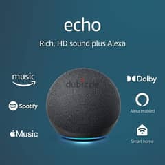 Echo (4th Gen) | With premium sound, smart home hub, and Alexa 0