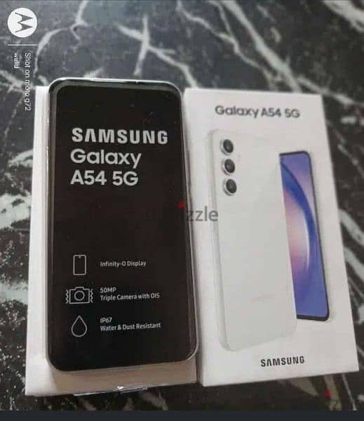 Samsung galaxy A54 5g
8 Ram 256 GB 2
