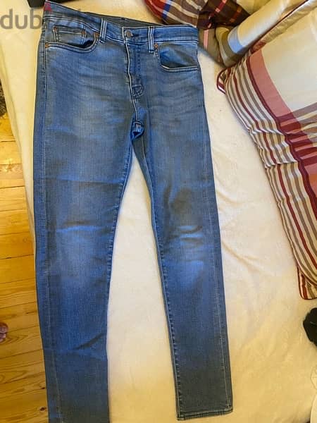 levis jeans original slim fit size 31-32 for men 1