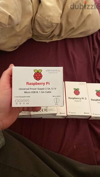 Raspberry pi 3b 1gb with it’s original power supply 1