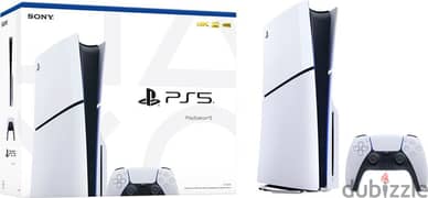 PlayStation 5 Slim - Disc Version With Controller - New 2023 (Int. )