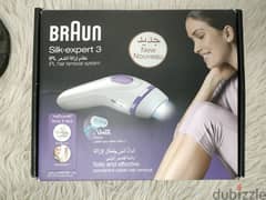 جهاز إزالة الشعر بالليزر وارد الامارات Braun Silk Expert 3