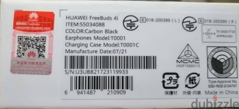 Huawei free BUds 4i 2