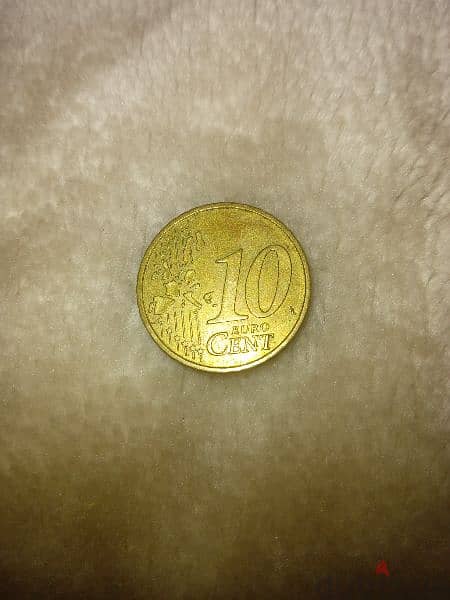 10 euro cent 2003 coin 1