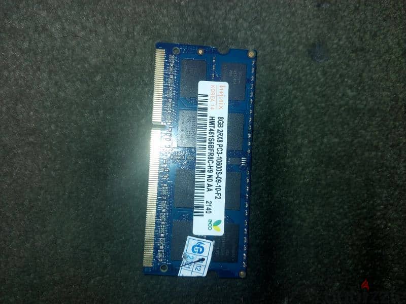 وحدة ذاكرة وصول عشوائي DDR3 سعة 8GB سرعة 1333MHz، بي اس 3 10600 0