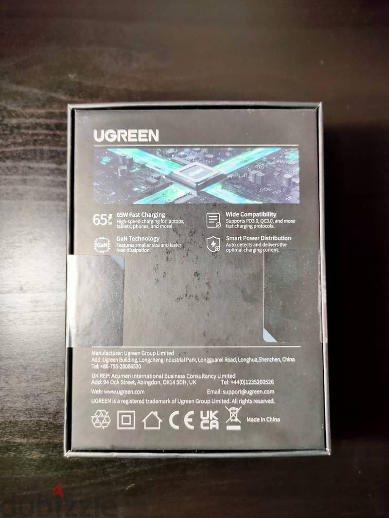 Ugreen 65 Watt Charger with Cable 3