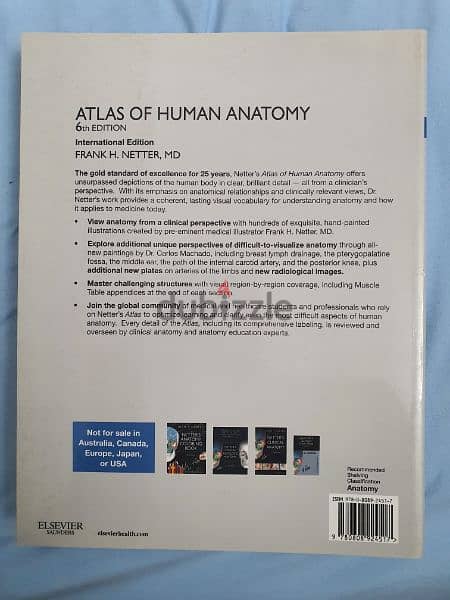 Netter Atlas of human anatomy 1