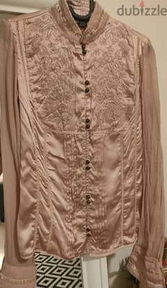 Zara silk blouse