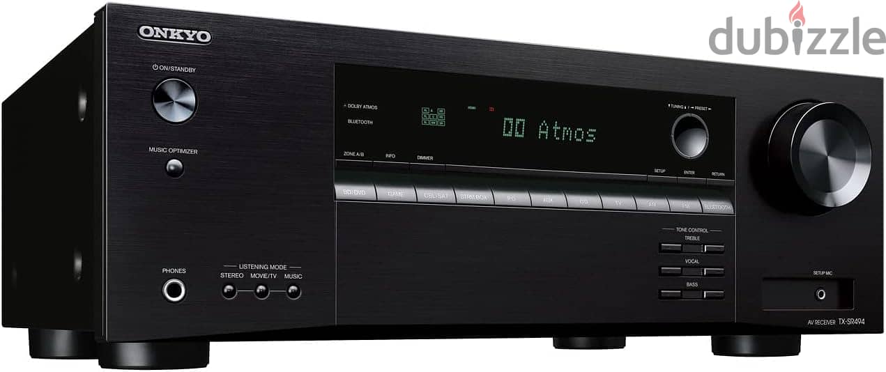 Onkyo TX-SR494 AV Receiver with 4K Ultra HD | Dolby Atmos 0