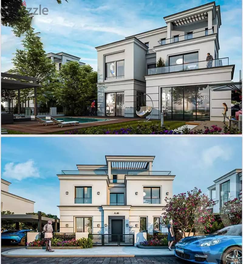 Villa in Naia West Compound in Sheikh Zayed on Alexandria Desert Road ...