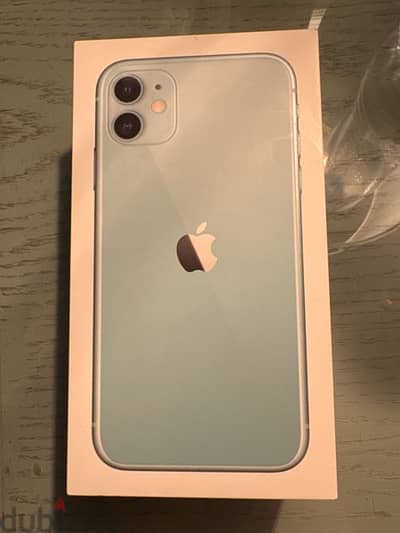 iPhone 11 , 128 GB , 85% Light Green  متفتحش للصيانه