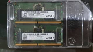 16 GB (2x8GB) DDR5 4800 MT/s SODIMM RAM for Laptops