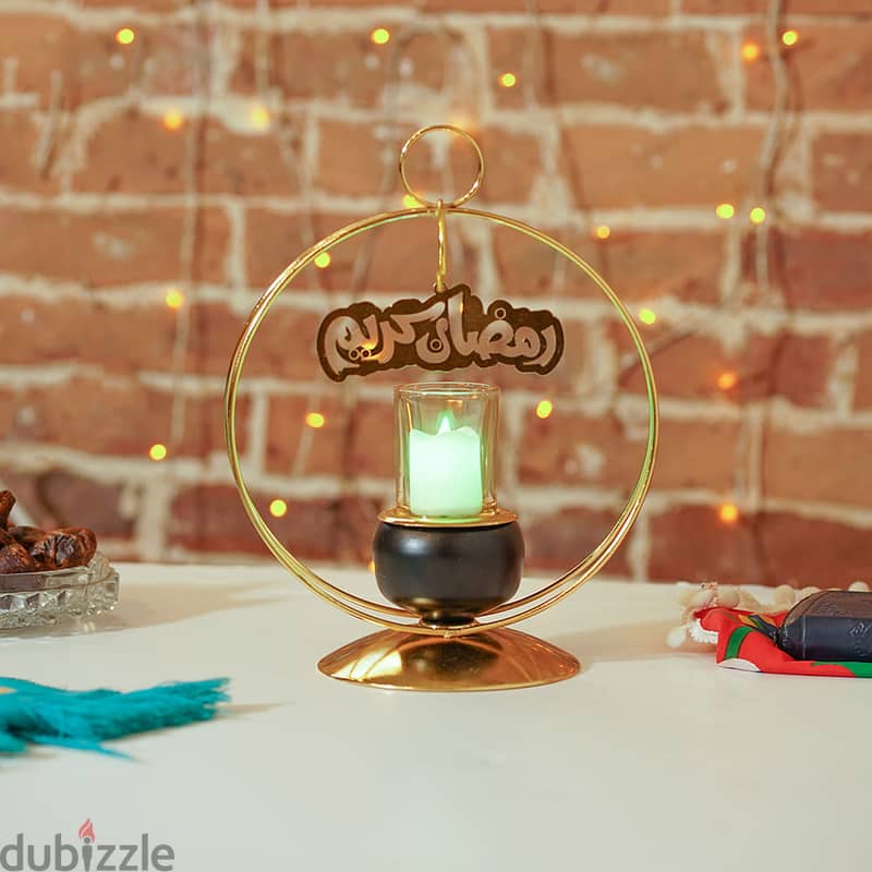 فانوس شمعة رمضان كريم 1