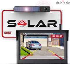 Solar Wireless Backup Camera for Car (1080P)