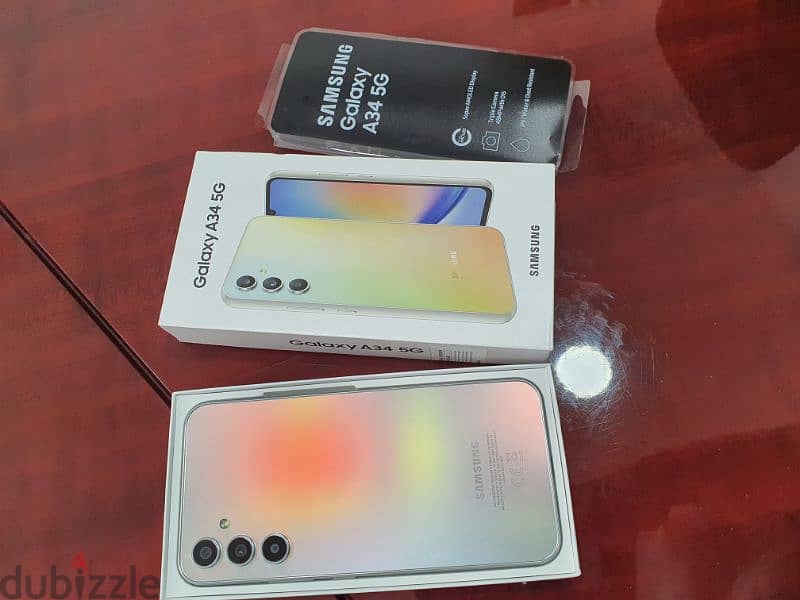 Samsung Galaxy A34 - 128 GBوارد دبي 4