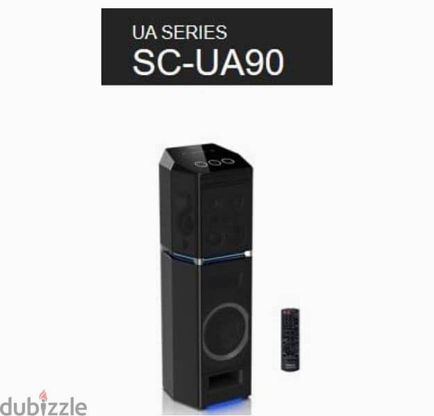 All-in-One multifunction Speaker Panasonic SC-UA90 22000 Watts New 3