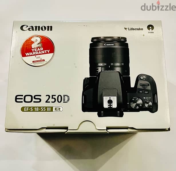 كاميرا لم تستخدم canon 250d 5