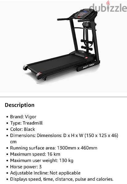 VIGOR Taiwan treadmill 0
