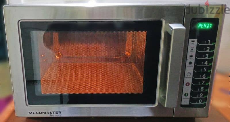 Menumaster commercial microwave oven مايكرويف فرن منيوماستر 0