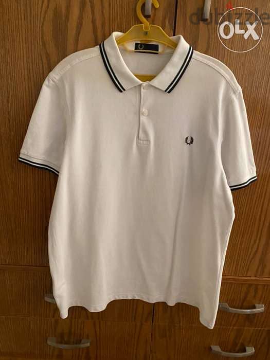 original fred perry polo tshirt (large) 0