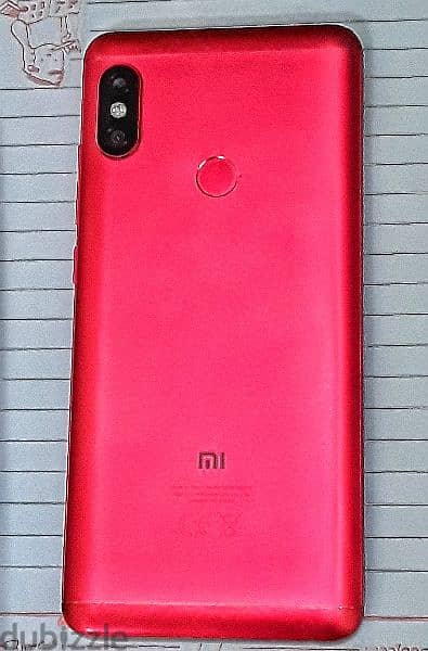 ([شاومي نوت 5 نسخة ال3 رام و32 ذاكرة]) مع جراب احمر زي لون التلفون 7