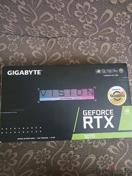 RTX 3070 Gigabyte Vision OC 3F 0