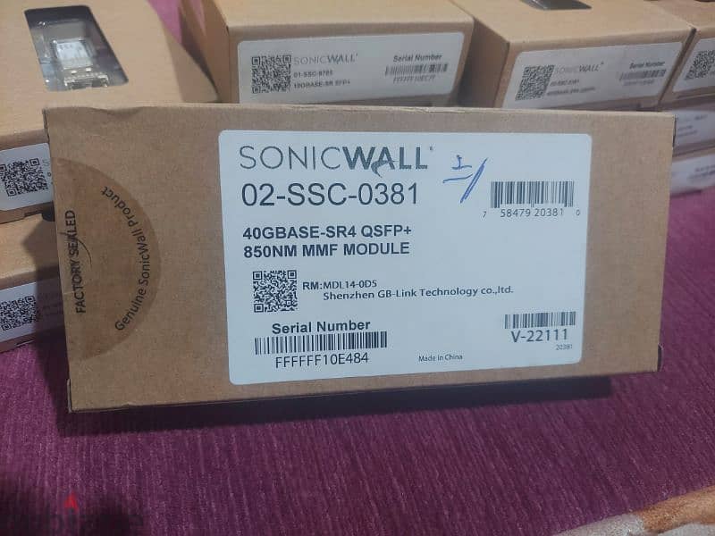 sonicwall sfp 10G&40G 5