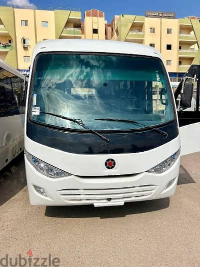 ايجار باص 28 كرسي الى العين السخنة