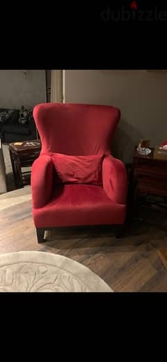 armed chair for sale  فوتيه للبيع