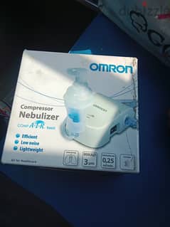جهاز جلسات بخار omron nebulizer بحاله جيده جدا