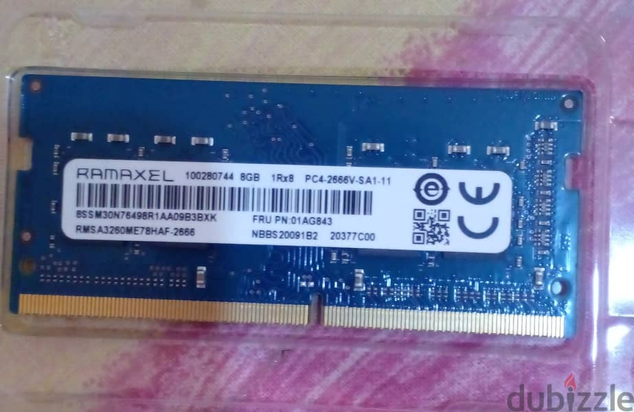 ramaxel RAM 8GB DDR4 - Laptop Memory 1