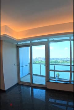 430 sqm hotel apartments for sale, immediate receipt, in front of the Nile in Nile Towers, Hilton services