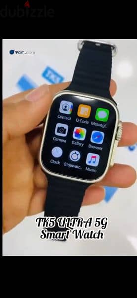 smart watch TK5.5G with Camera new for sale ساعة سمارت 1