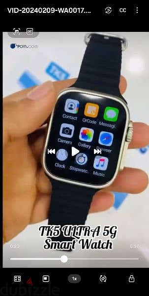 smart watch TK5.5G with Camera new for sale ساعة سمارت 3