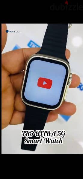 smart watch TK5.5G with Camera new for sale ساعة سمارت 10