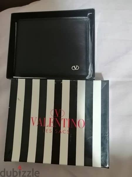 محفظة Valentino جلد طبيعي أصلية 6