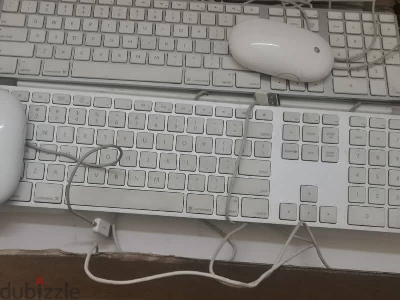 Apple keyboard and Mouse 2