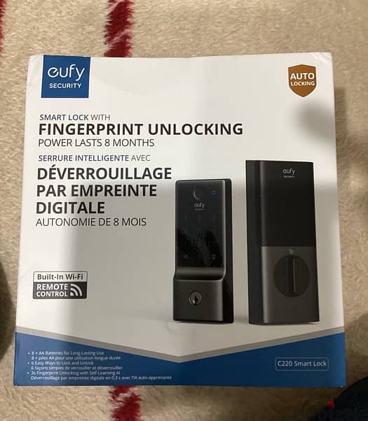 eufy Security Smart Lock C220 with Fingerprint 4