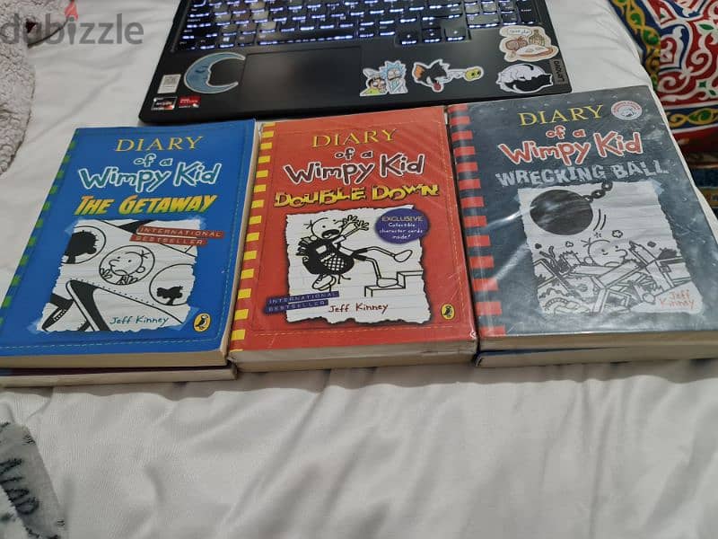 6 books of Diary of a wimpy kid 1
