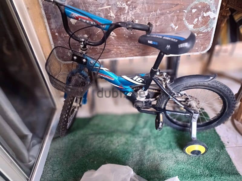 ابو جوخ دراجه مقاس ١٦ جديدة لم تستخدم 1