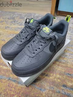 Nike Air Force 1 Grey Black Volt