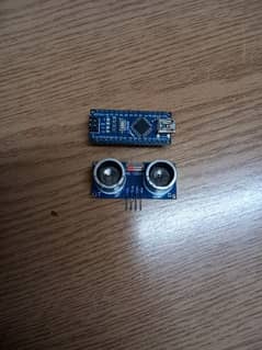 arduino nano و ultrasonic sensor 0