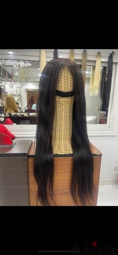 باروكه شعر طبيعي هندي وزنها ٢٦٠ طولها ٩٠ 0