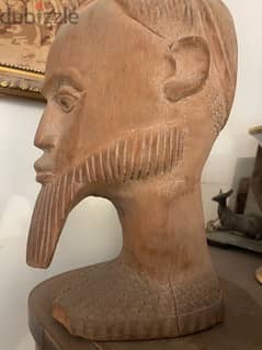 African wooden statue