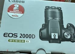 New Canon Camera EOS 2000D